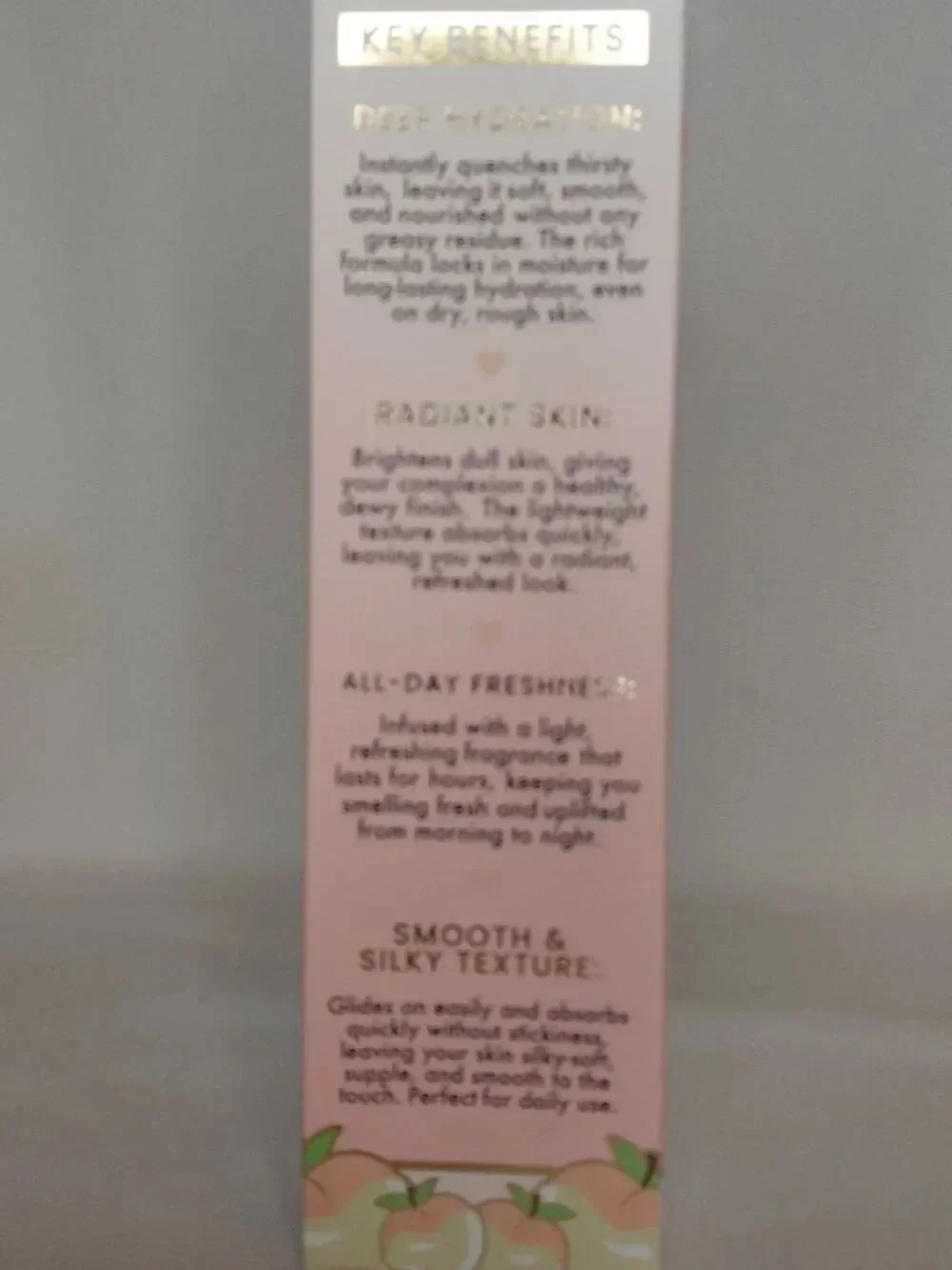 P.Louise - Let's Get Juicy Peaches and Cream Body Lotion